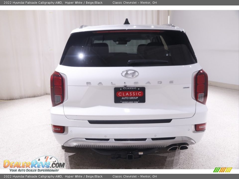 2022 Hyundai Palisade Calligraphy AWD Hyper White / Beige/Black Photo #22