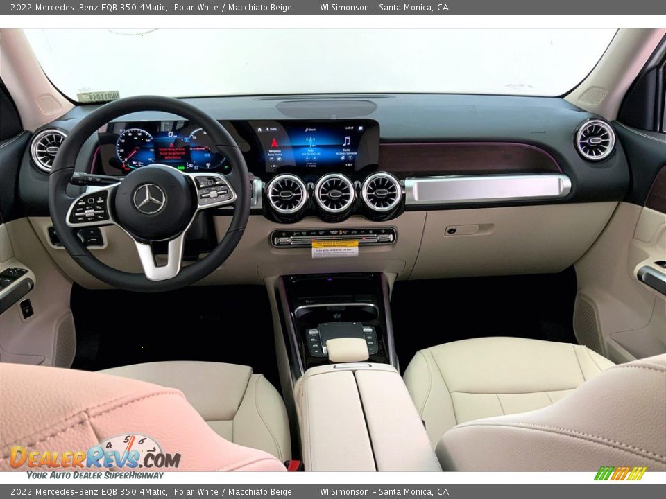 Dashboard of 2022 Mercedes-Benz EQB 350 4Matic Photo #6