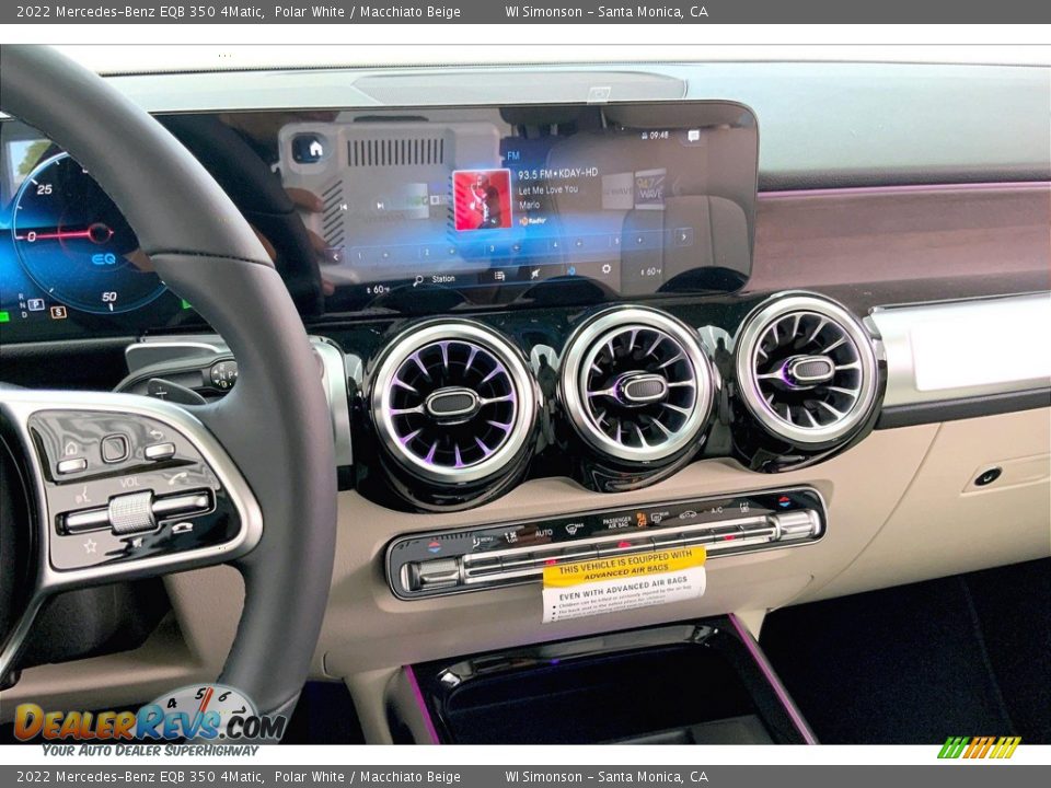 Controls of 2022 Mercedes-Benz EQB 350 4Matic Photo #7