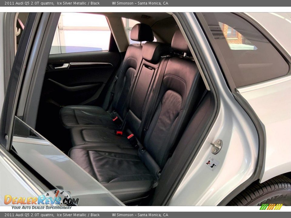 2011 Audi Q5 2.0T quattro Ice Silver Metallic / Black Photo #20