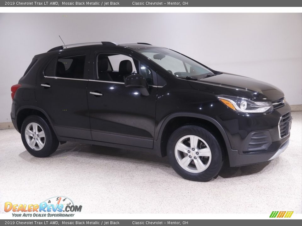 2019 Chevrolet Trax LT AWD Mosaic Black Metallic / Jet Black Photo #1