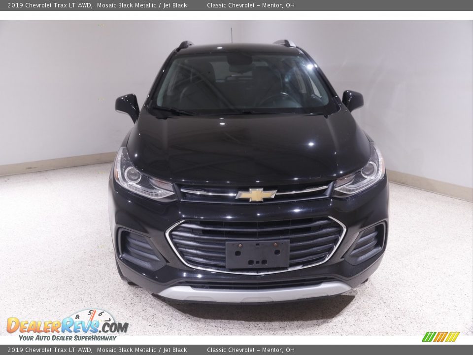 2019 Chevrolet Trax LT AWD Mosaic Black Metallic / Jet Black Photo #2