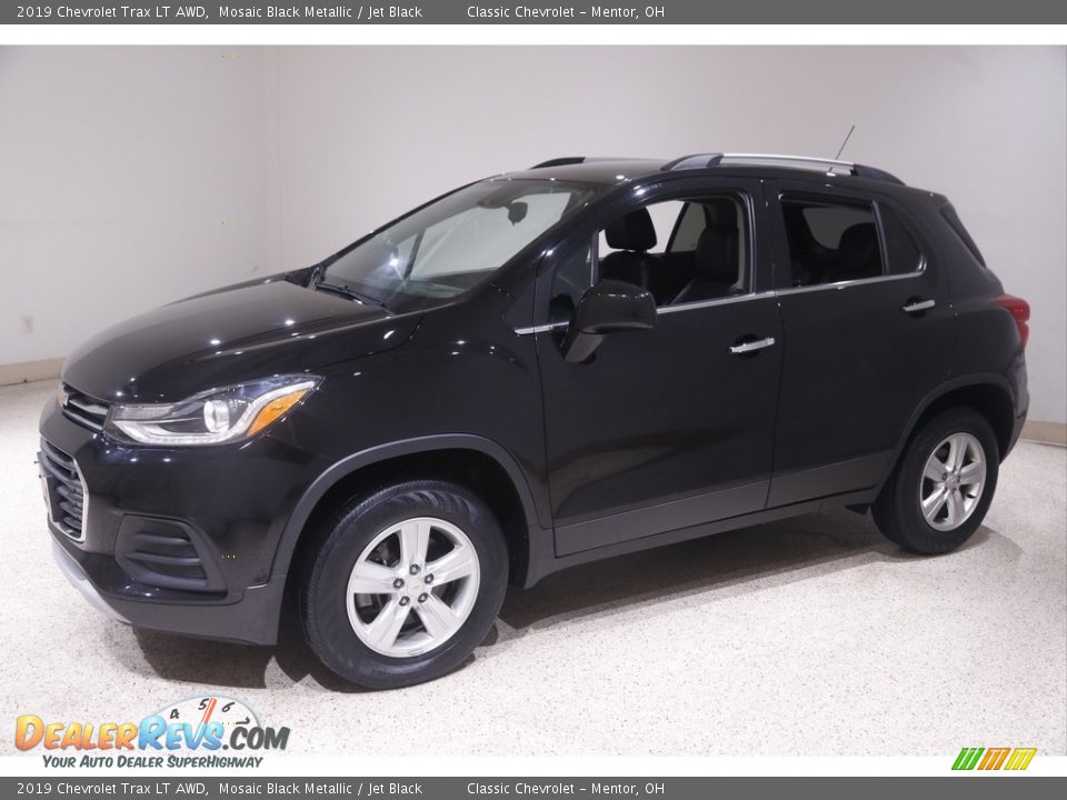 2019 Chevrolet Trax LT AWD Mosaic Black Metallic / Jet Black Photo #3