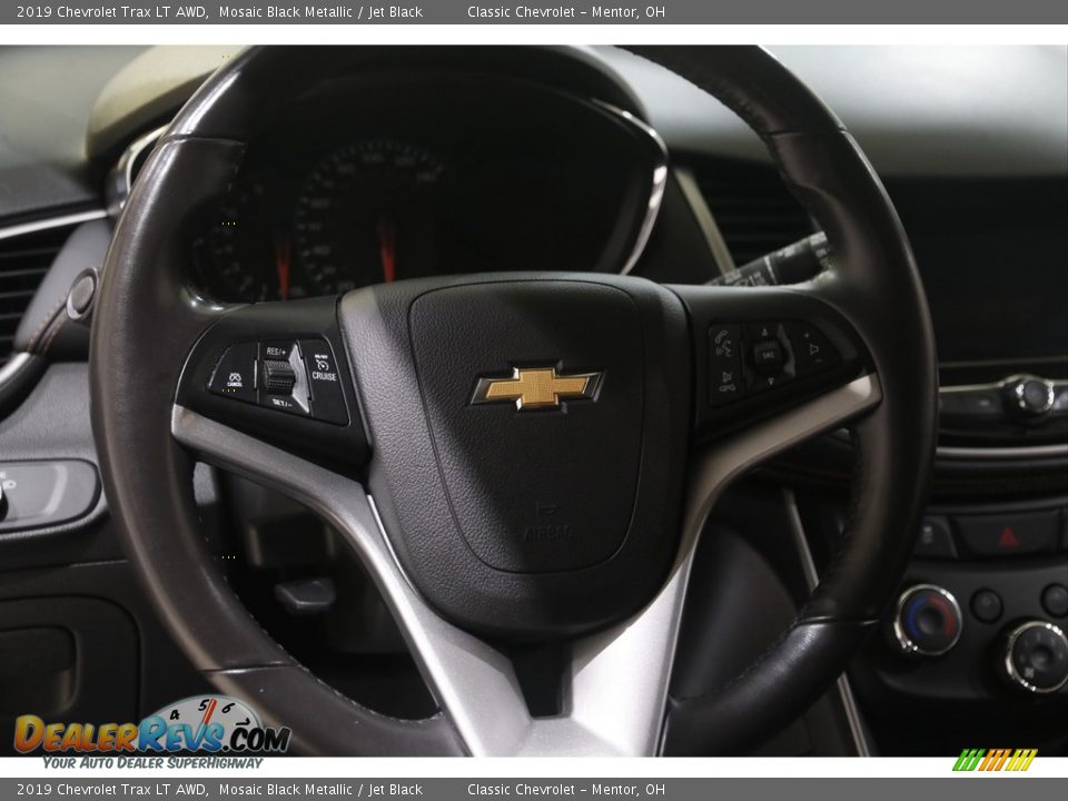 2019 Chevrolet Trax LT AWD Mosaic Black Metallic / Jet Black Photo #7