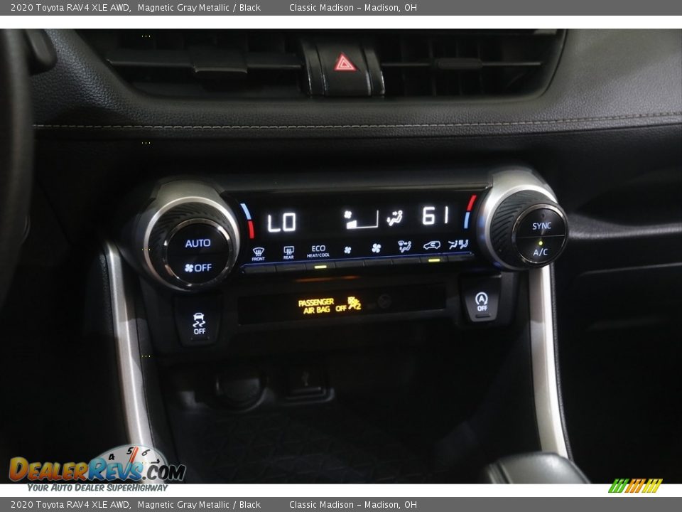 2020 Toyota RAV4 XLE AWD Magnetic Gray Metallic / Black Photo #12