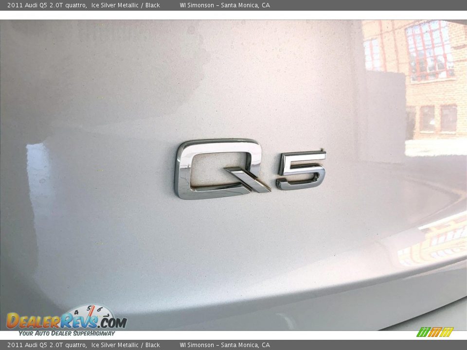 2011 Audi Q5 2.0T quattro Ice Silver Metallic / Black Photo #31