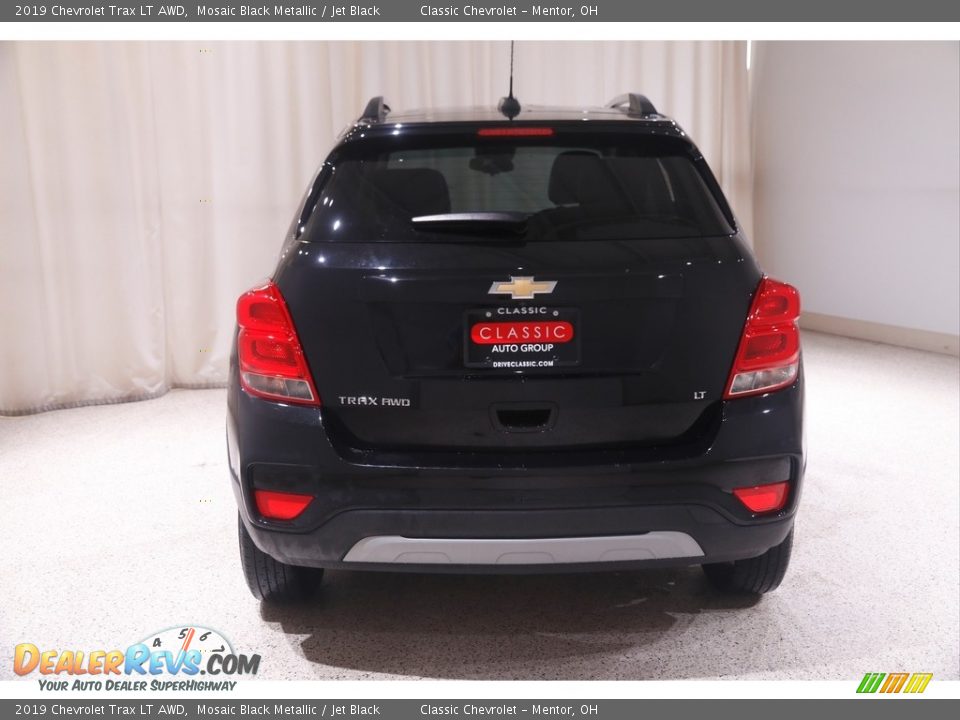 2019 Chevrolet Trax LT AWD Mosaic Black Metallic / Jet Black Photo #17