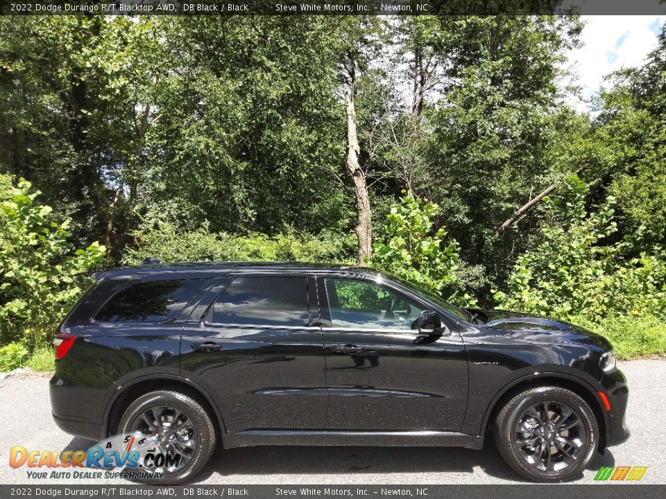 DB Black 2022 Dodge Durango R/T Blacktop AWD Photo #5