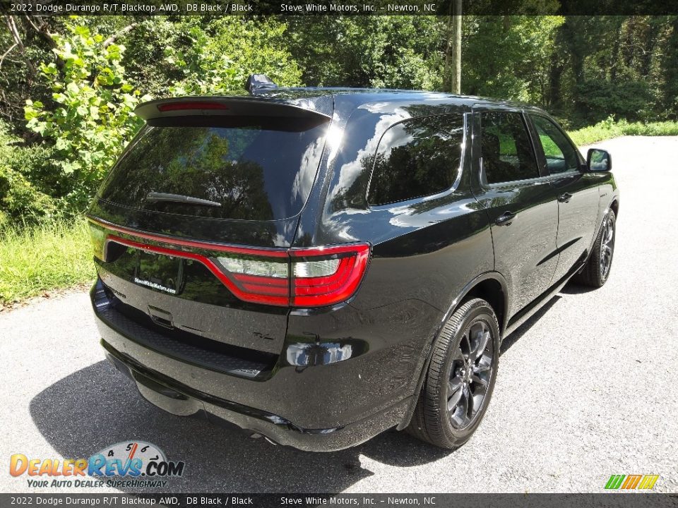 2022 Dodge Durango R/T Blacktop AWD DB Black / Black Photo #6