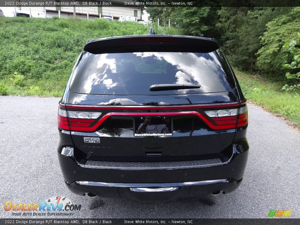 2022 Dodge Durango R/T Blacktop AWD DB Black / Black Photo #7