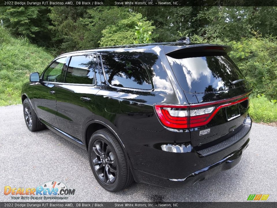 2022 Dodge Durango R/T Blacktop AWD DB Black / Black Photo #8