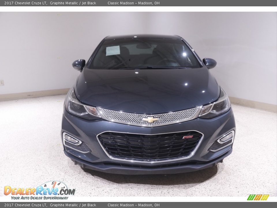 2017 Chevrolet Cruze LT Graphite Metallic / Jet Black Photo #2