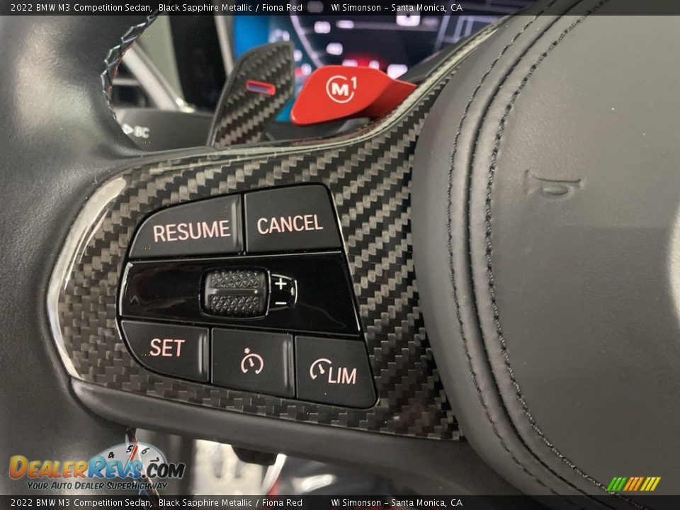 2022 BMW M3 Competition Sedan Steering Wheel Photo #18