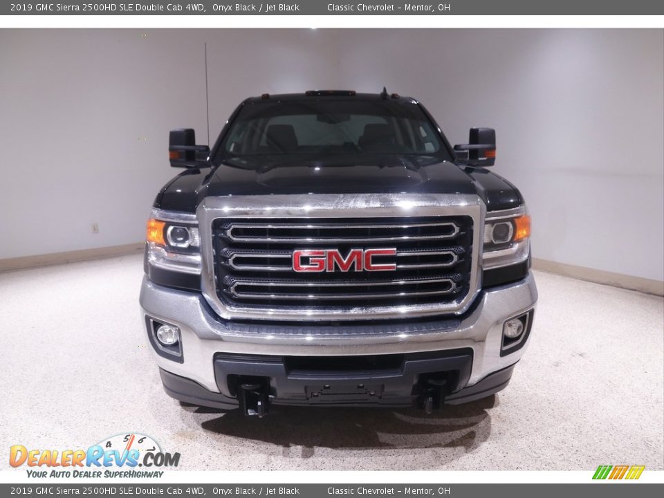 2019 GMC Sierra 2500HD SLE Double Cab 4WD Onyx Black / Jet Black Photo #2