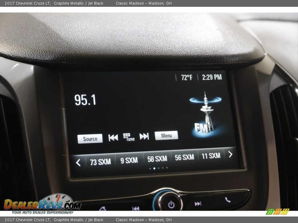 Audio System of 2017 Chevrolet Cruze LT Photo #10