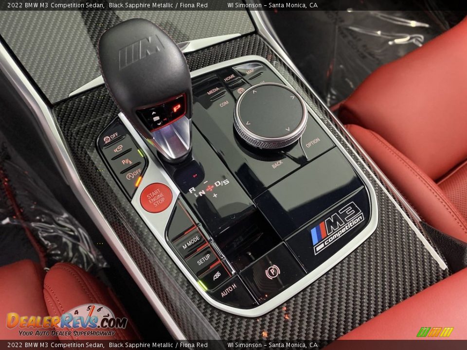 2022 BMW M3 Competition Sedan Shifter Photo #25