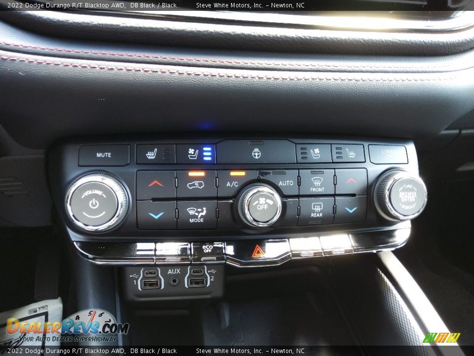 Controls of 2022 Dodge Durango R/T Blacktop AWD Photo #29