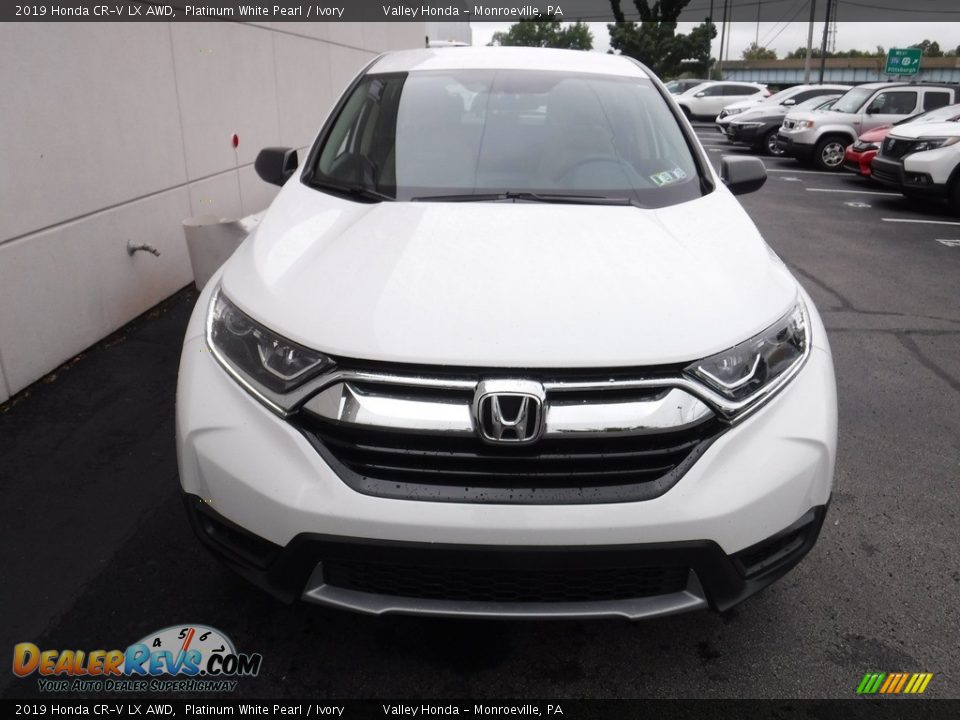 2019 Honda CR-V LX AWD Platinum White Pearl / Ivory Photo #4