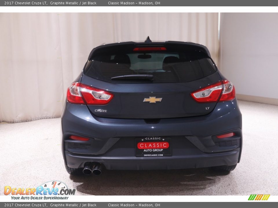 2017 Chevrolet Cruze LT Graphite Metallic / Jet Black Photo #19