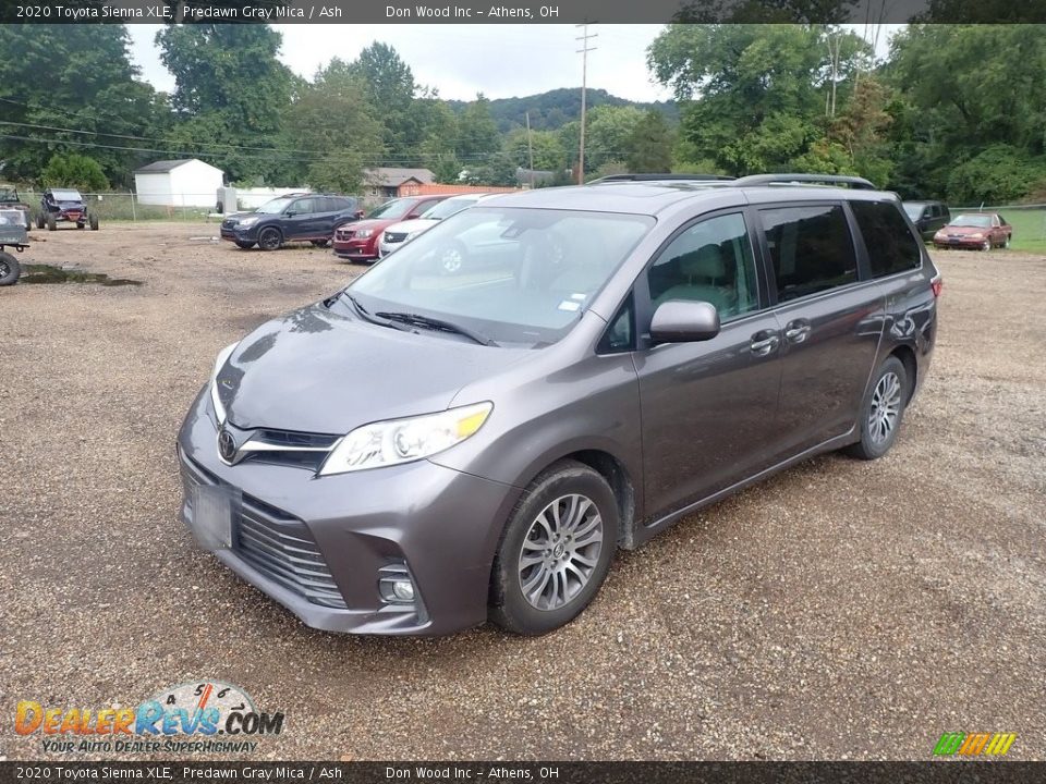 2020 Toyota Sienna XLE Predawn Gray Mica / Ash Photo #7