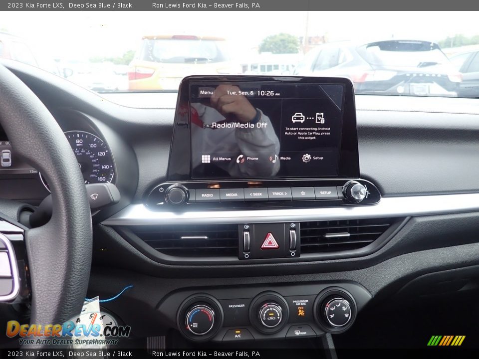 2023 Kia Forte LXS Deep Sea Blue / Black Photo #17