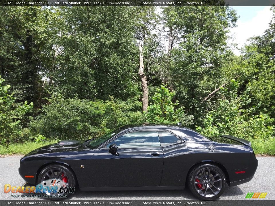 Pitch Black 2022 Dodge Challenger R/T Scat Pack Shaker Photo #1