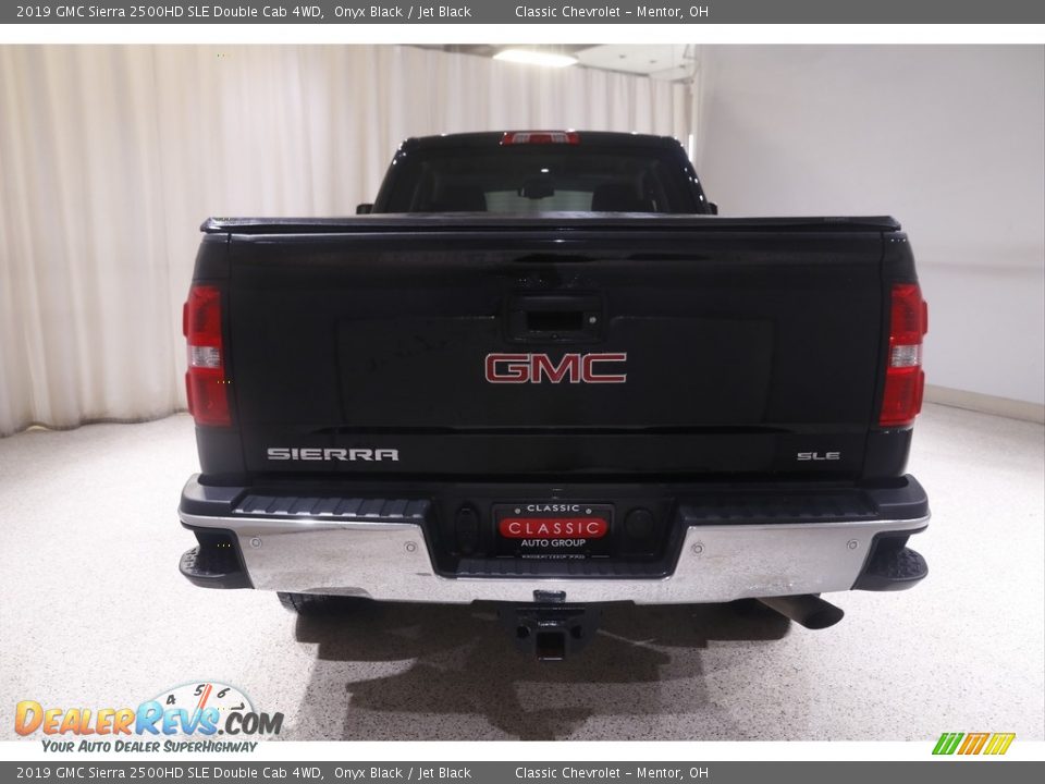 2019 GMC Sierra 2500HD SLE Double Cab 4WD Onyx Black / Jet Black Photo #19