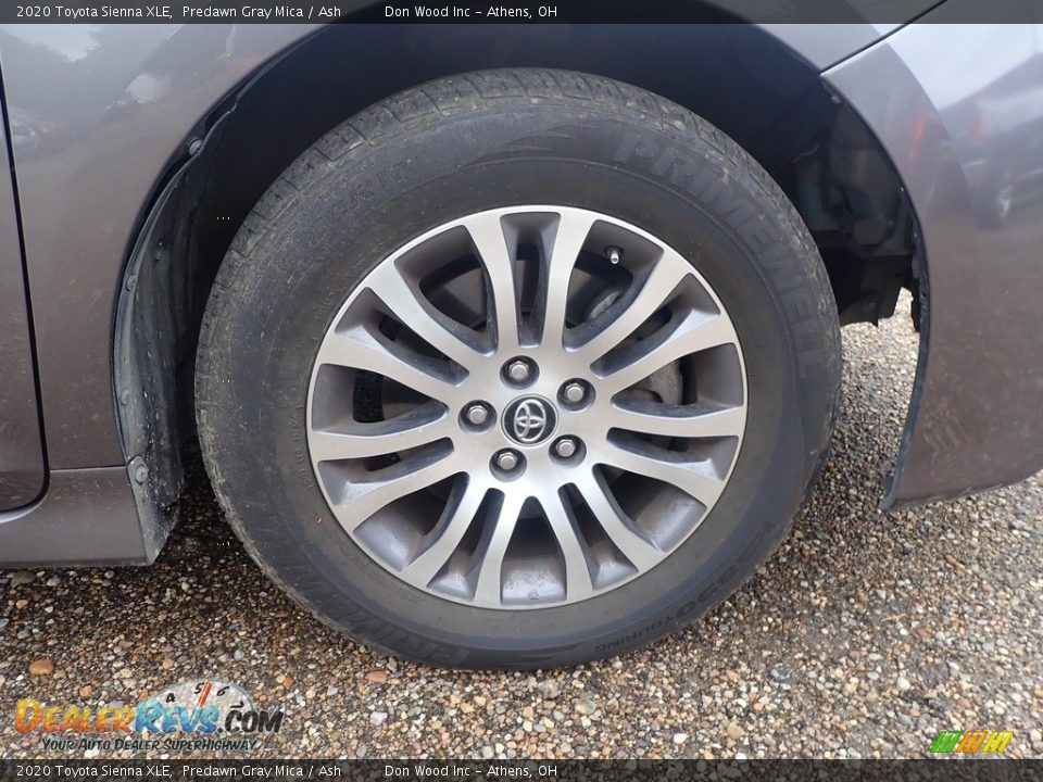 2020 Toyota Sienna XLE Predawn Gray Mica / Ash Photo #13