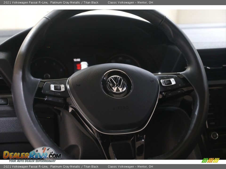 2021 Volkswagen Passat R-Line Steering Wheel Photo #7