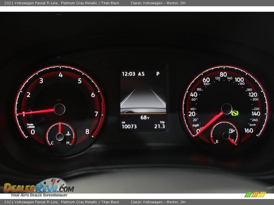 2021 Volkswagen Passat R-Line Gauges Photo #8