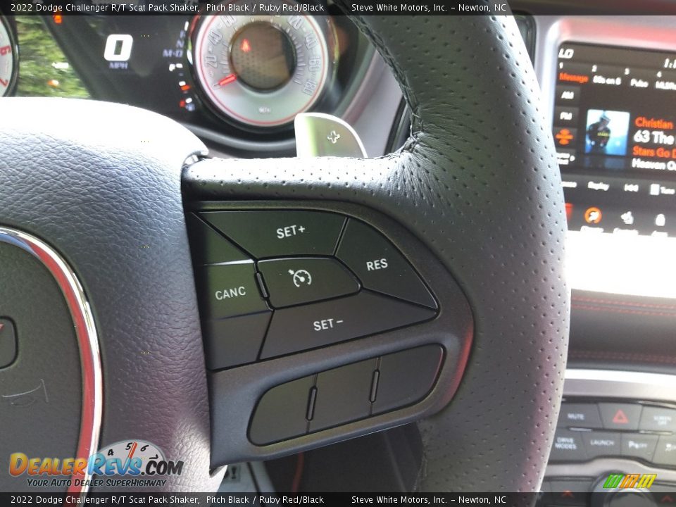 2022 Dodge Challenger R/T Scat Pack Shaker Steering Wheel Photo #15