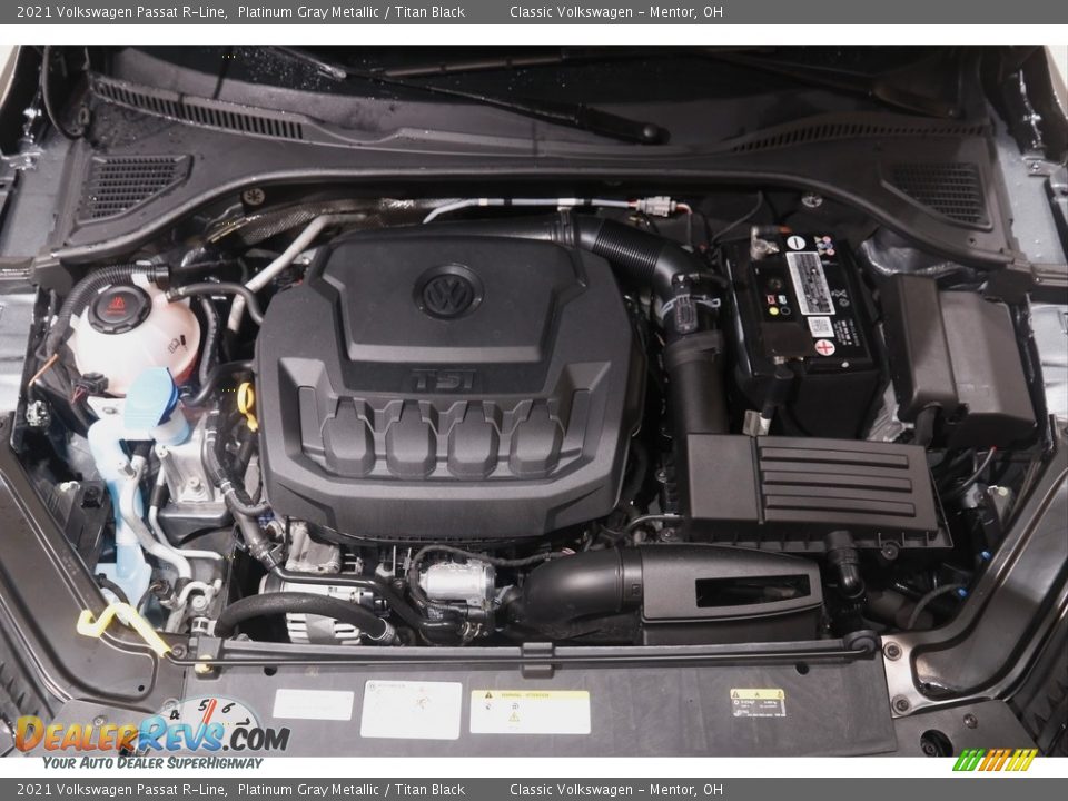2021 Volkswagen Passat R-Line 2.0 Liter TSI Turbocharged DOHC 16-Valve VVT 4 Cylinder I4 16V Engine Photo #20