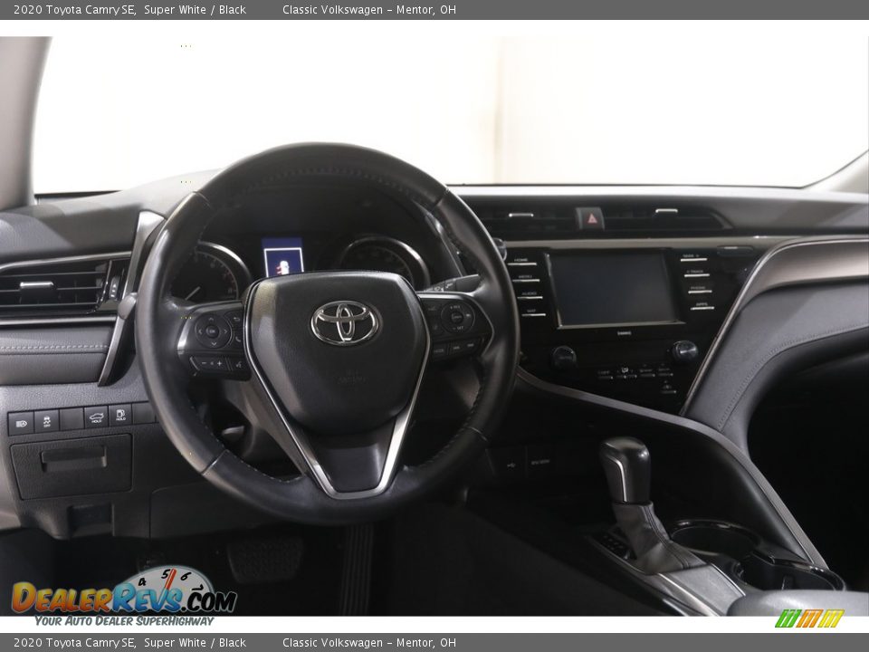 2020 Toyota Camry SE Super White / Black Photo #6