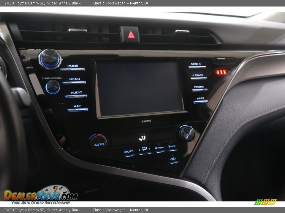 2020 Toyota Camry SE Super White / Black Photo #9