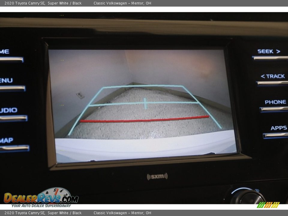 2020 Toyota Camry SE Super White / Black Photo #11