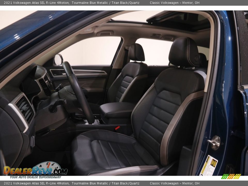 Front Seat of 2021 Volkswagen Atlas SEL R-Line 4Motion Photo #5