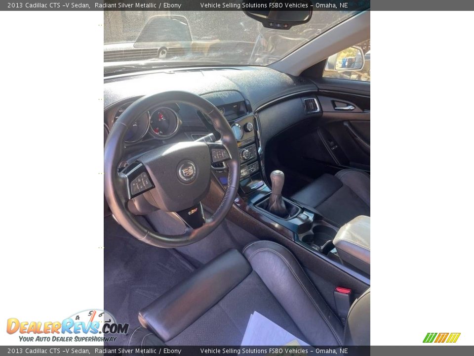 Front Seat of 2013 Cadillac CTS -V Sedan Photo #7