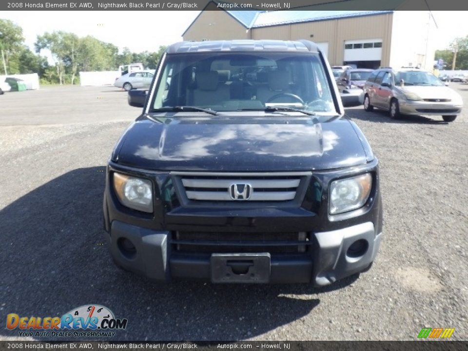 2008 Honda Element EX AWD Nighthawk Black Pearl / Gray/Black Photo #2