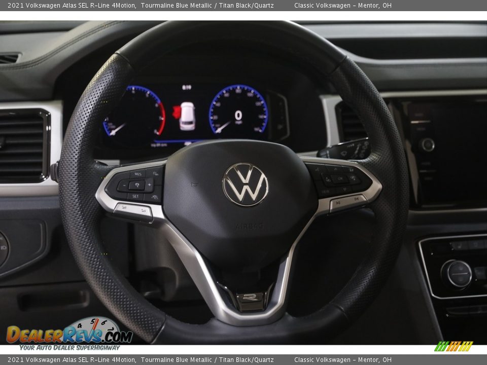 2021 Volkswagen Atlas SEL R-Line 4Motion Steering Wheel Photo #7