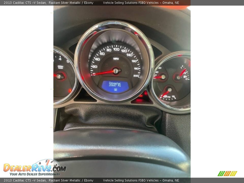 2013 Cadillac CTS -V Sedan Gauges Photo #10