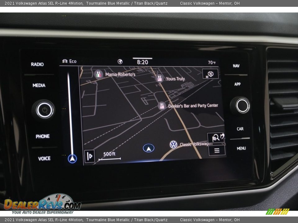 Navigation of 2021 Volkswagen Atlas SEL R-Line 4Motion Photo #12