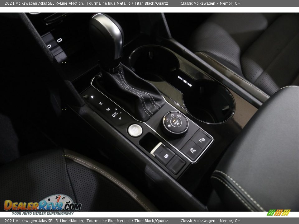 2021 Volkswagen Atlas SEL R-Line 4Motion Tourmaline Blue Metallic / Titan Black/Quartz Photo #15
