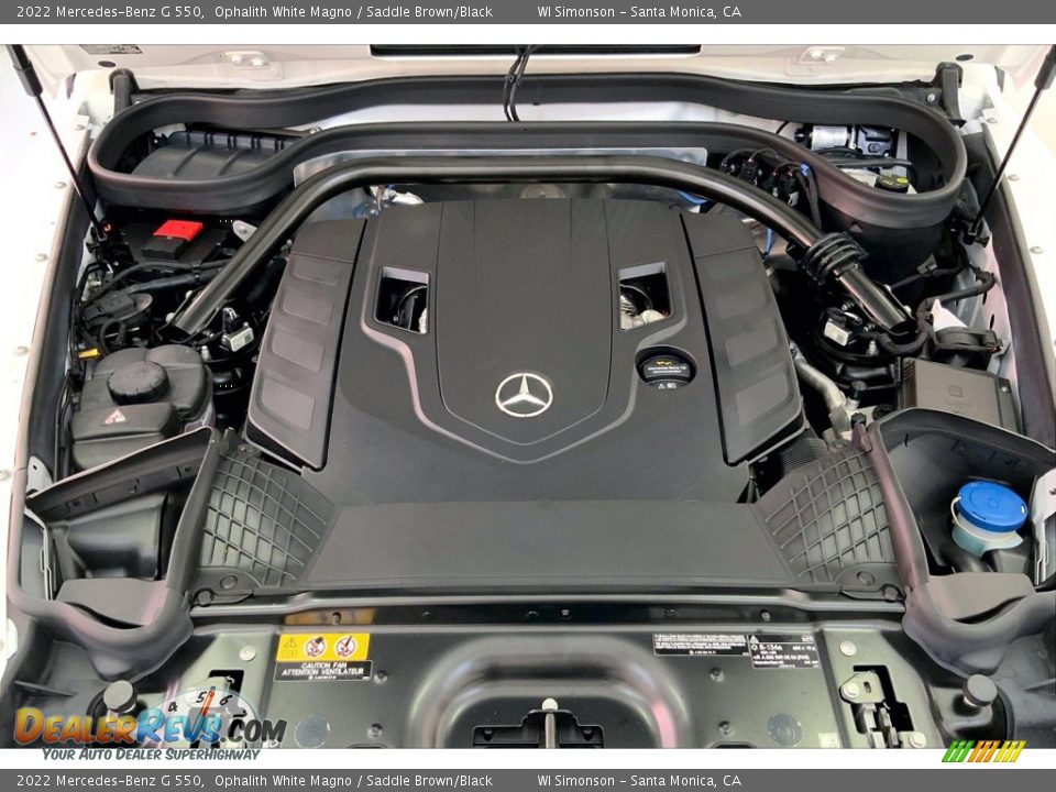 2022 Mercedes-Benz G 550 4.0 Liter DI biturbo DOHC 32-Valve VVT V8 Engine Photo #9