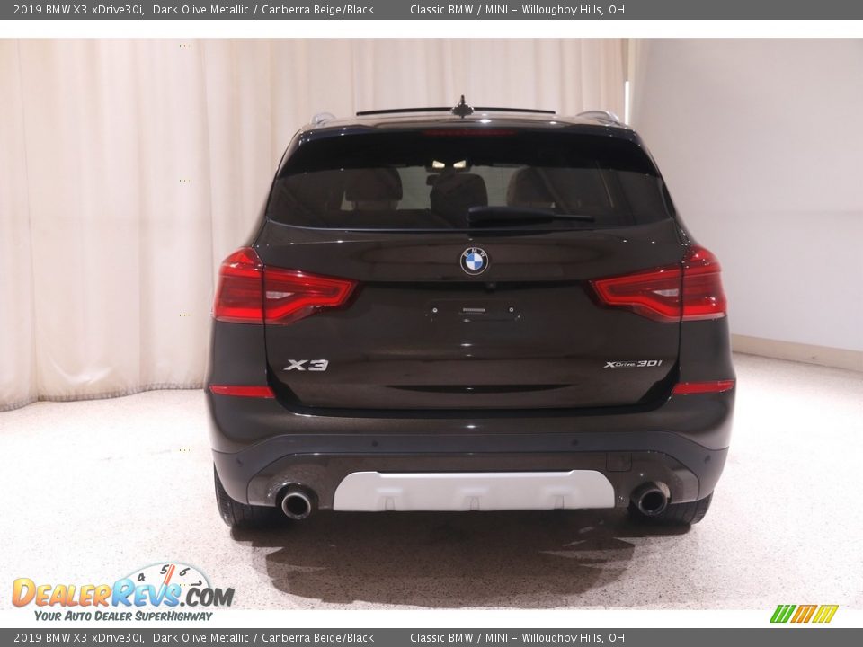 2019 BMW X3 xDrive30i Dark Olive Metallic / Canberra Beige/Black Photo #20