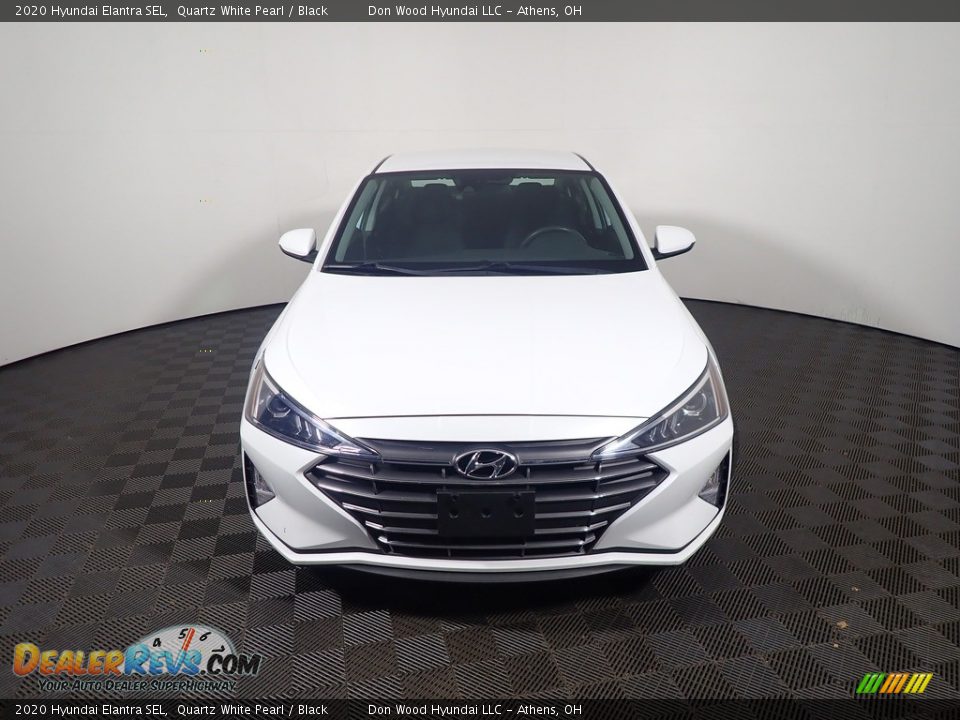 2020 Hyundai Elantra SEL Quartz White Pearl / Black Photo #5
