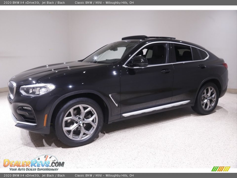 2020 BMW X4 xDrive30i Jet Black / Black Photo #3