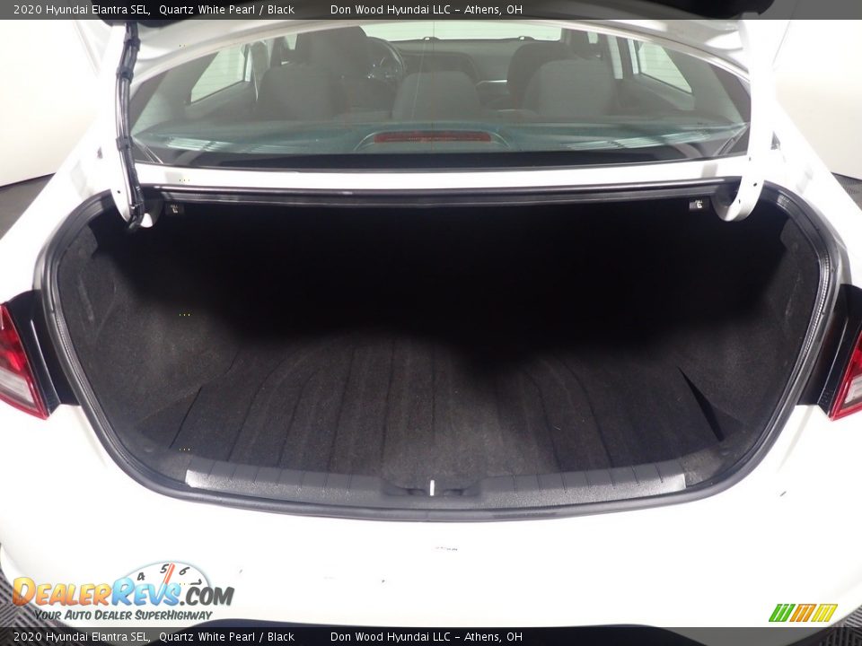 2020 Hyundai Elantra SEL Quartz White Pearl / Black Photo #15