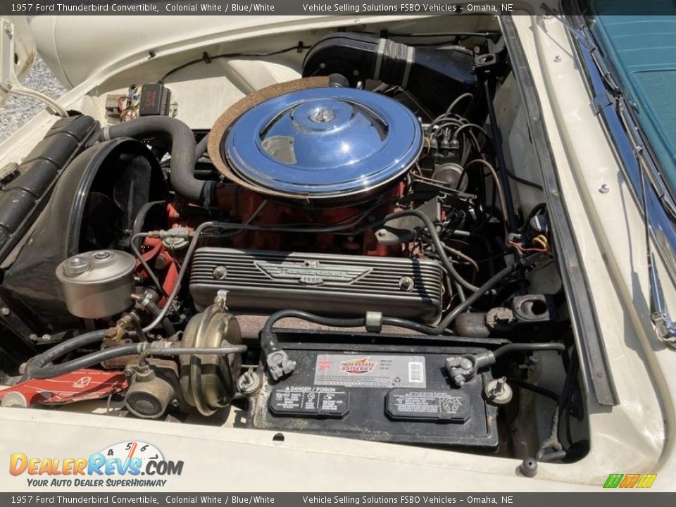 1957 Ford Thunderbird Convertible 312 cid V8 Engine Photo #11