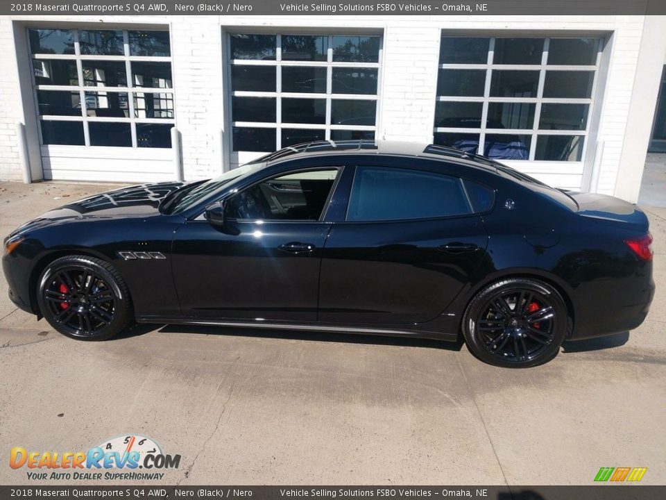 Nero (Black) 2018 Maserati Quattroporte S Q4 AWD Photo #2