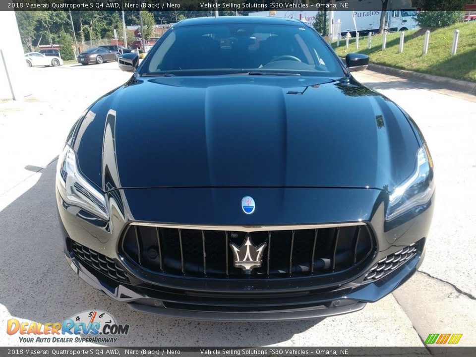 2018 Maserati Quattroporte S Q4 AWD Nero (Black) / Nero Photo #3